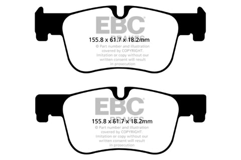 EBC Greenstuff 2000 Series Sport Brake Pad Set (DP22143)