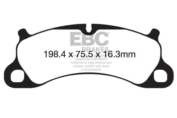 EBC Bluestuff NDX Trackday Brake Pad Set (DP52144NDX)