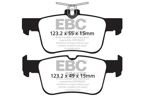 EBC Ultimax OE Replacement Brake Pad Set (DPX2160)