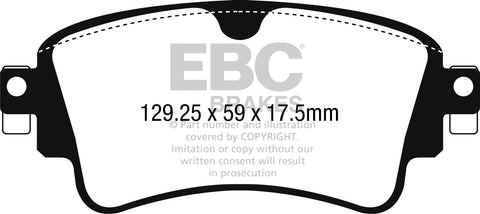 EBC Bluestuff NDX Super-Street & Trackday Brake Pads (DP52254NDX)