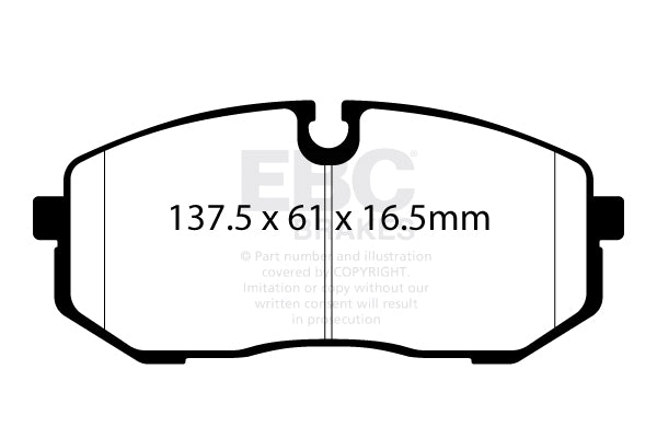 EBC YellowStuff Fast Road & Track Day Brake Pads (DP42500R)