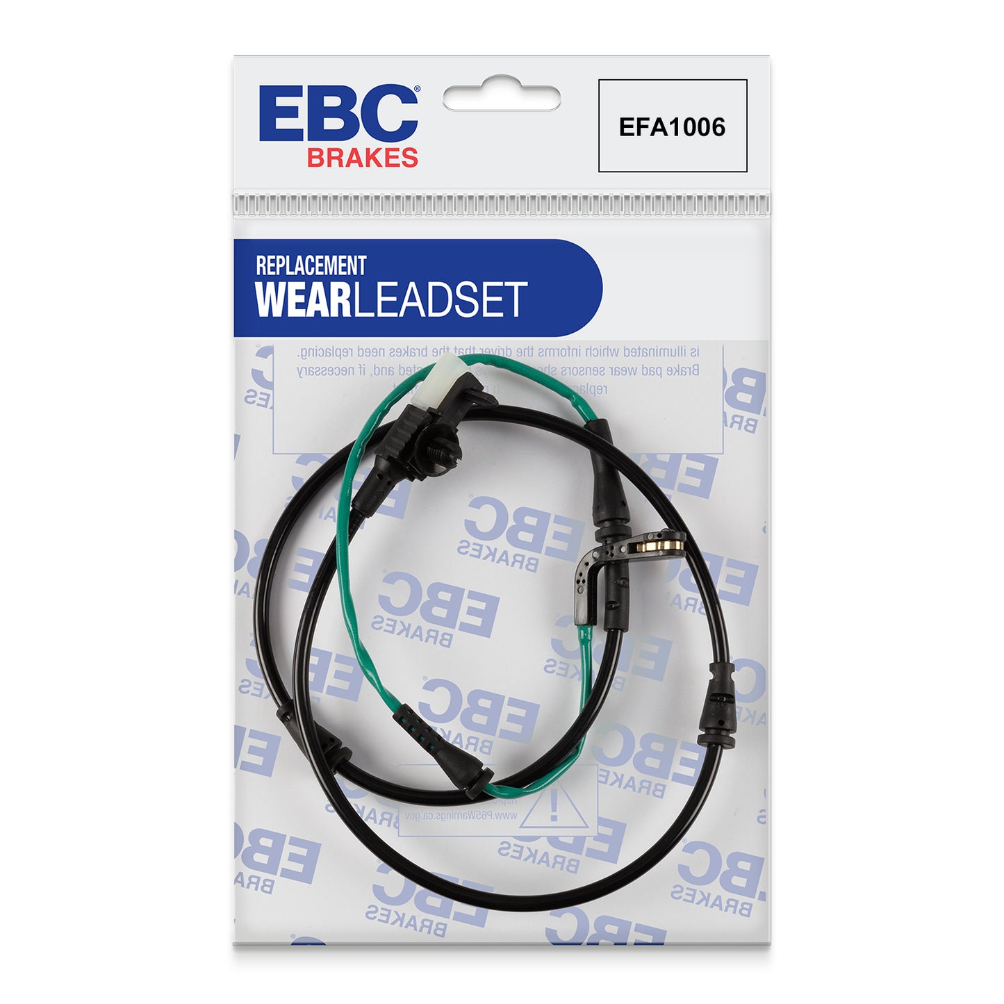 EBC Brake Line Stainless Braided Set (Pair) (BLA2152-4L)