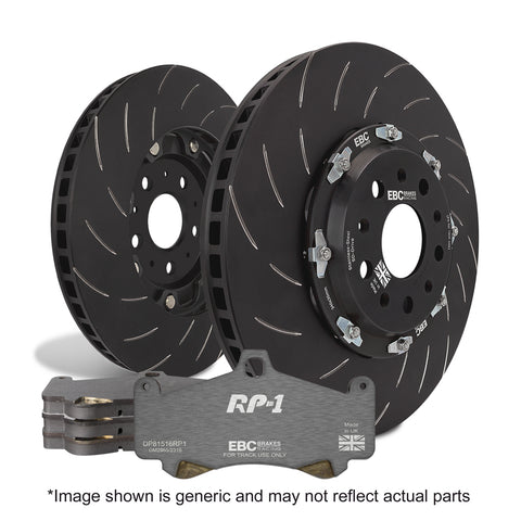 EBC Pad + 2 Piece Disc Kit P2DK002RP1 Front