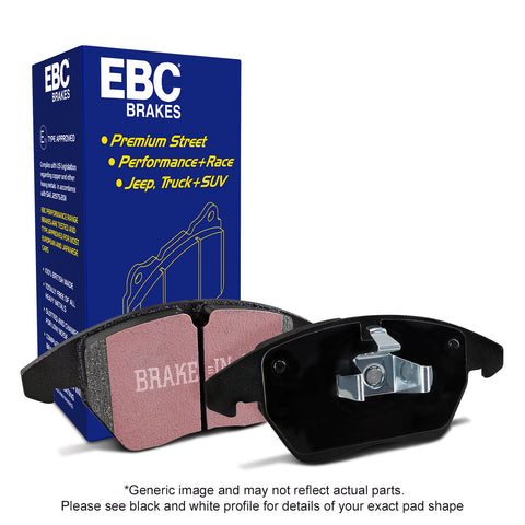 EBC Greenstuff Brake Pad 6000 Series Truck and SUV Set (DP62426)