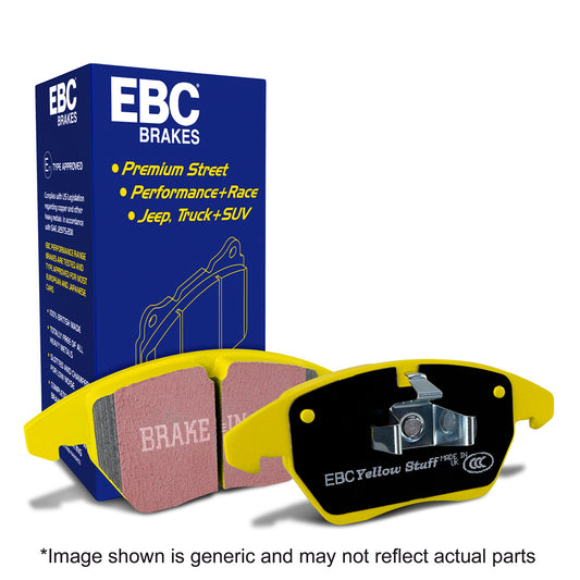 EBC Yellowstuff 4000 Series Street and Track Brake Pad Set (DP43080R)