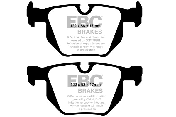 EBC Bluestuff NDX Trackday Brake Pad Set (DP51588NDX)