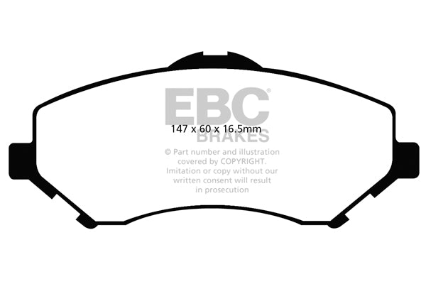 EBC Ultimax OE Replacement Brake Pad Set (DP1798)