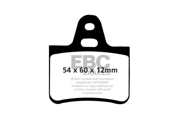 EBC Ultimax OE Replacement Brake Pad Set (DP191)