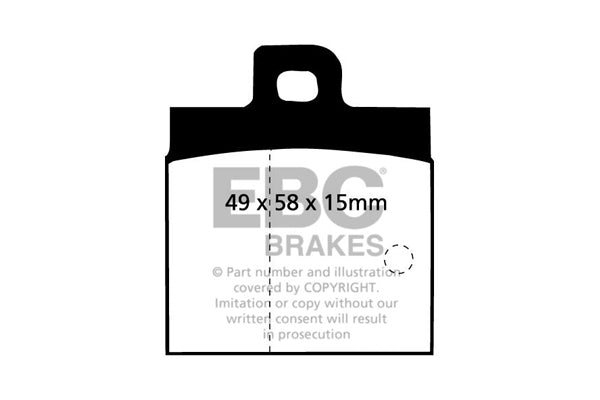 EBC Ultimax OE Replacement Brake Pad Set (DP192)