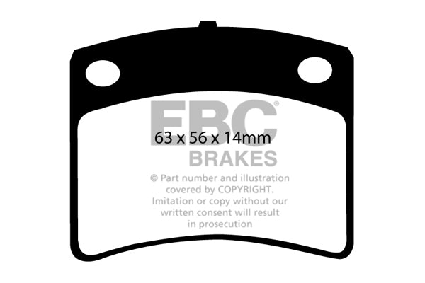 EBC Ultimax OE Replacement Brake Pad Set (DP367)