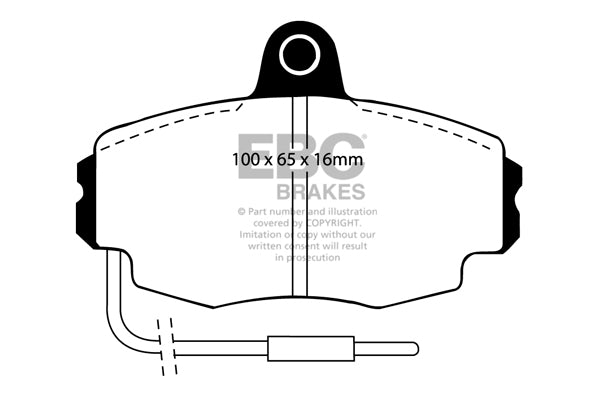 EBC Ultimax OE Replacement Brake Pad Set (DP426/4)