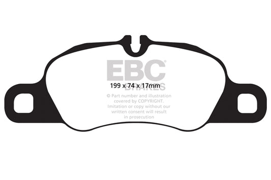 EBC Bluestuff NDX Trackday Brake Pad Set (DP52057NDX)