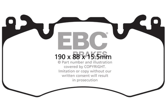 EBC Bluestuff NDX Trackday Brake Pad Set (DP52064NDX)