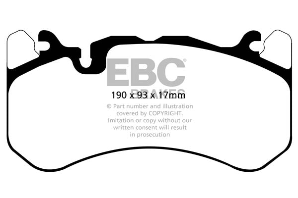 EBC Bluestuff NDX Trackday Brake Pad Set (DP52081NDX)