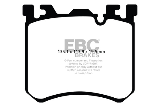 EBC Bluestuff NDX Trackday Brake Pad Set (DP52091NDX)