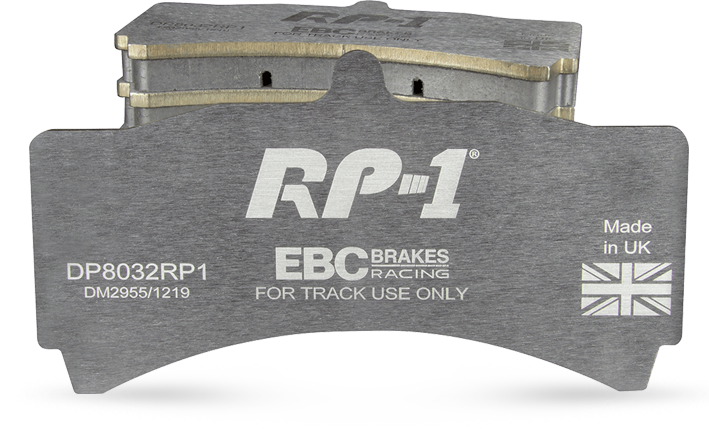 EBC RP1 Track pads for AP Racing  CP5570 CP5070D54   (DP8006RP1) Front
